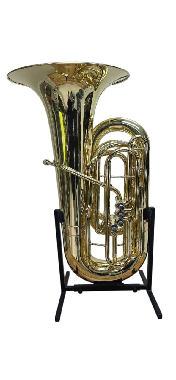 Tuba Jupiter 5/4 4 Pistos Frontais Laqueada Sib (Usada)