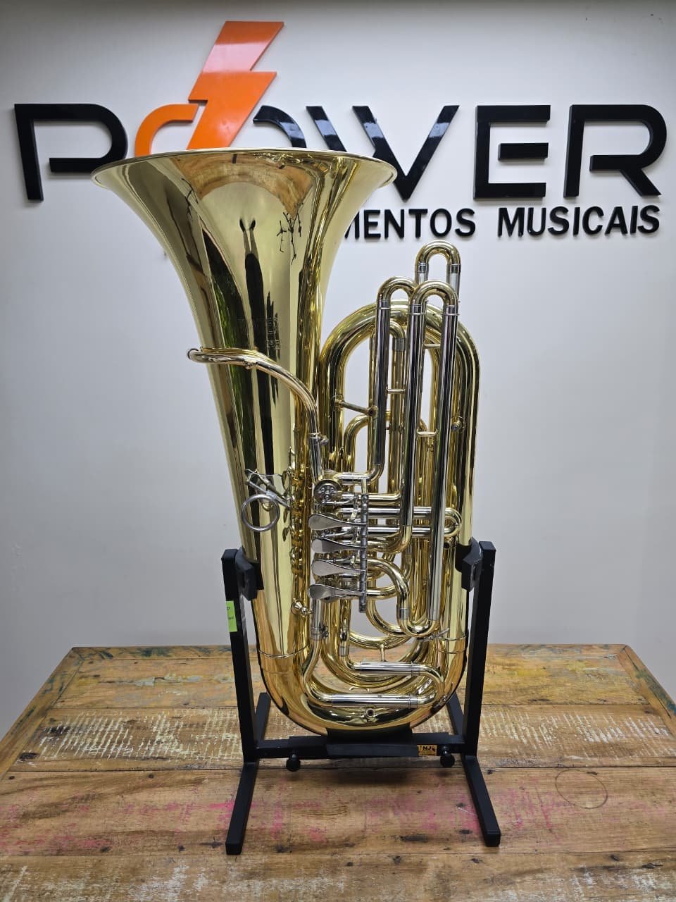 Tuba Jupiter JCB-778 3/4 Compacta 4 Rotores Sib (Usada)